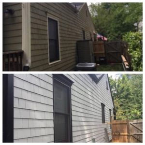 before and after photos of a home in atlanta ga