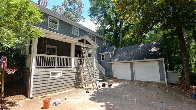before photo of atlanta painting project